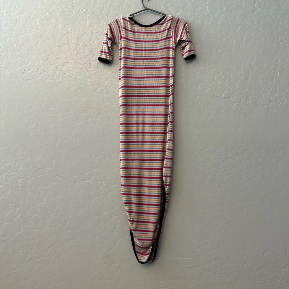 Cozys striped ribbed